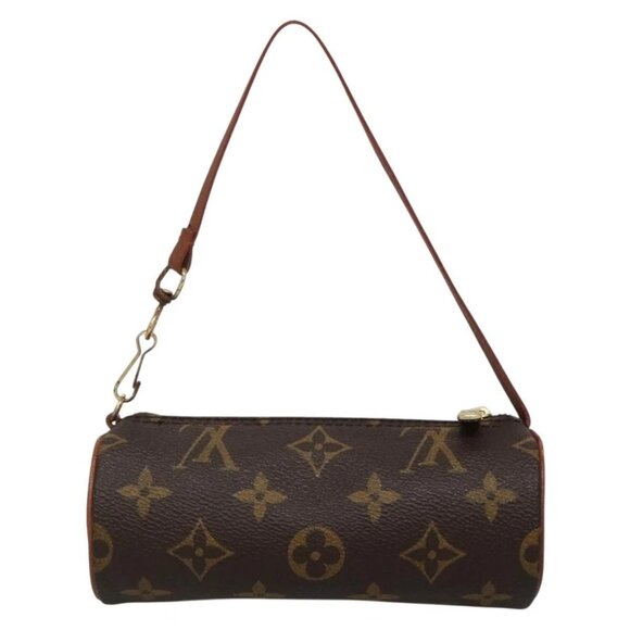 LOUIS VUITTON Monogram Papillon Pouch LV Auth 142325 - Picture 3 of 16